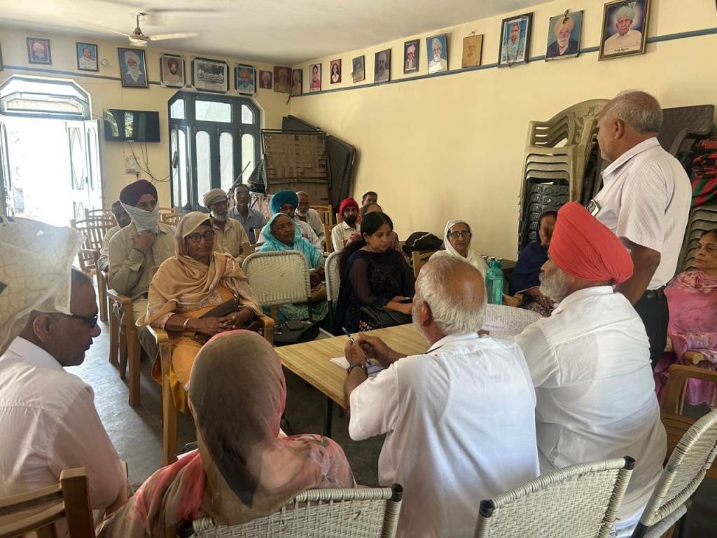 General Body Meeting of CPIM Tehsil Committee Held at Garhshankar